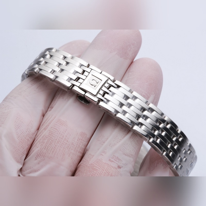 Omega De Ville Coupled Replica Watch Original Sunburst Dial-7