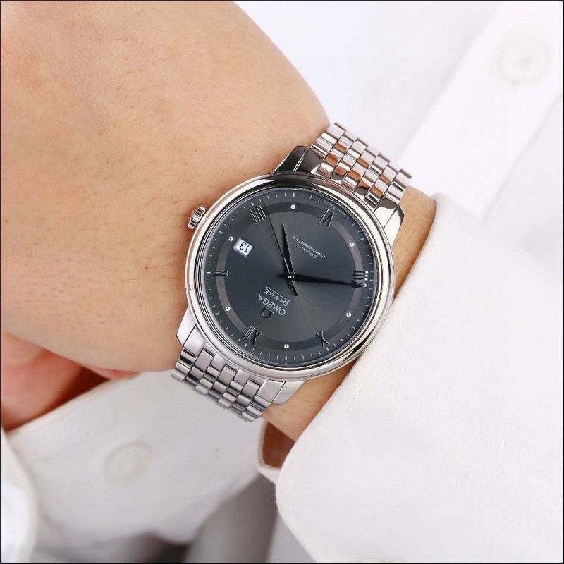 Omega De Ville DE VI 120m Waterproof Pressure-Tested Replica Watch-3