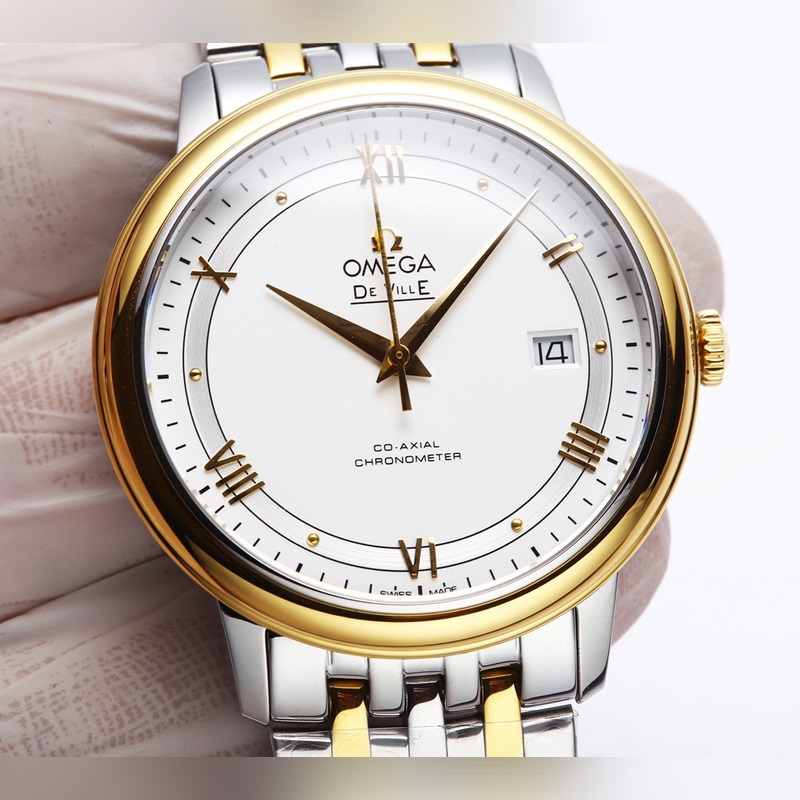 Omega De Ville De Vi Waterproof up to 120m Quality Tested-1