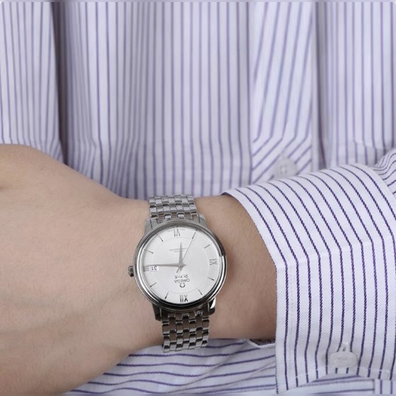 Omega De Ville DE VI 120m Water Resistant Precision Replica Watch-4