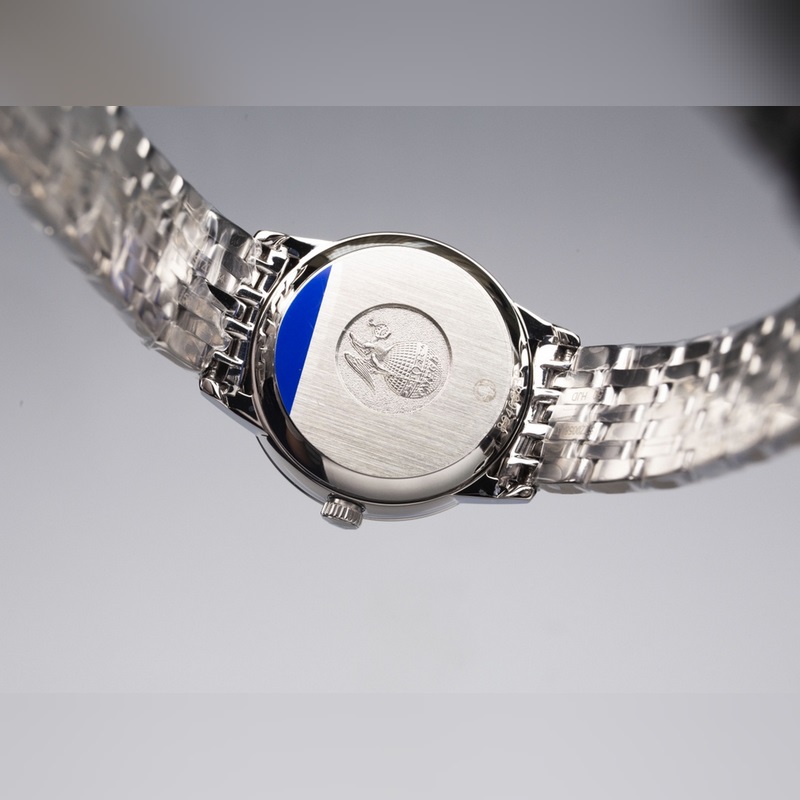 Omega De Ville Couple Replica Watch Authentic Sunburst Dial Sapphire Crystal-8