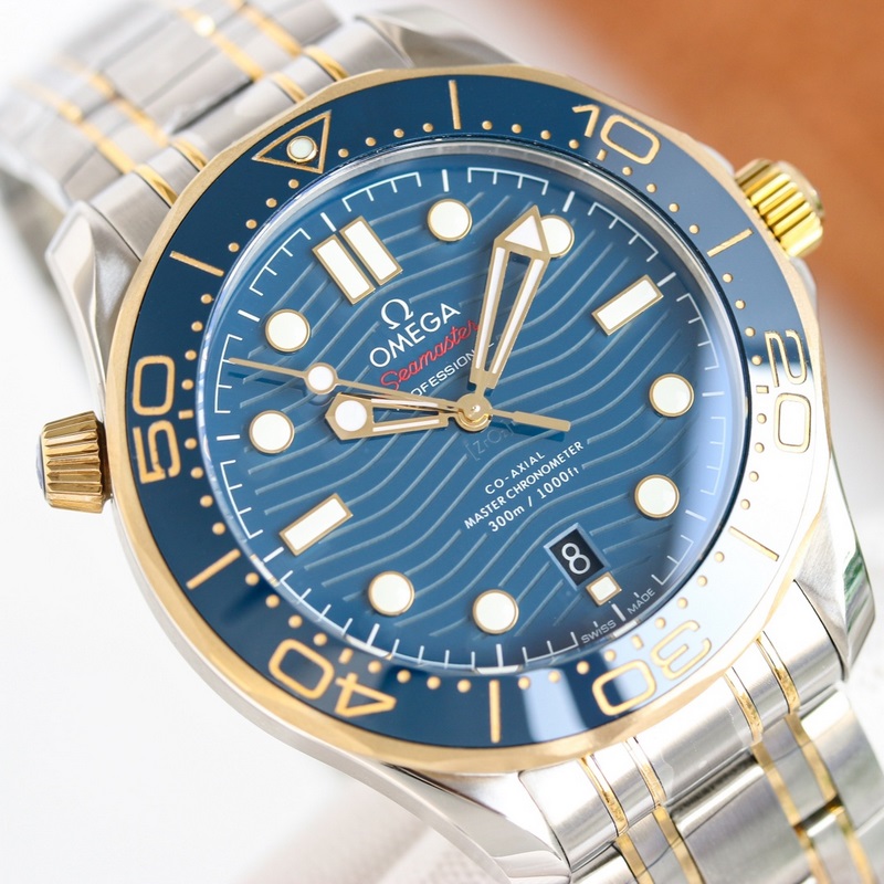 Omega Seamaster Aqua Terra 8800 42mm Laser-Engraved Dial Dual-T Black Rotor-2