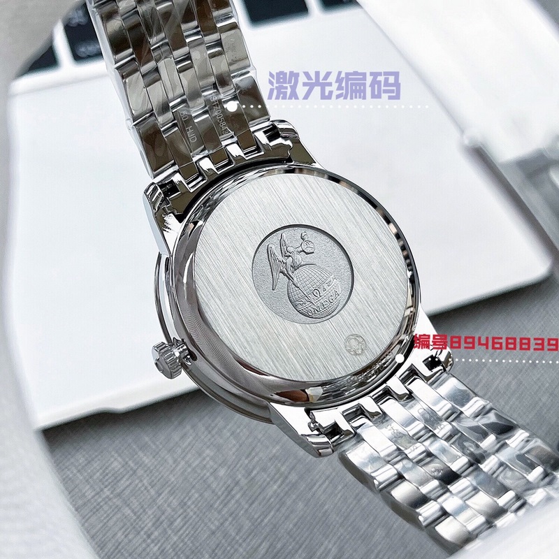 Omega De Ville Couple Replica Watch V Factory Authentic Model with Curved Dial-7