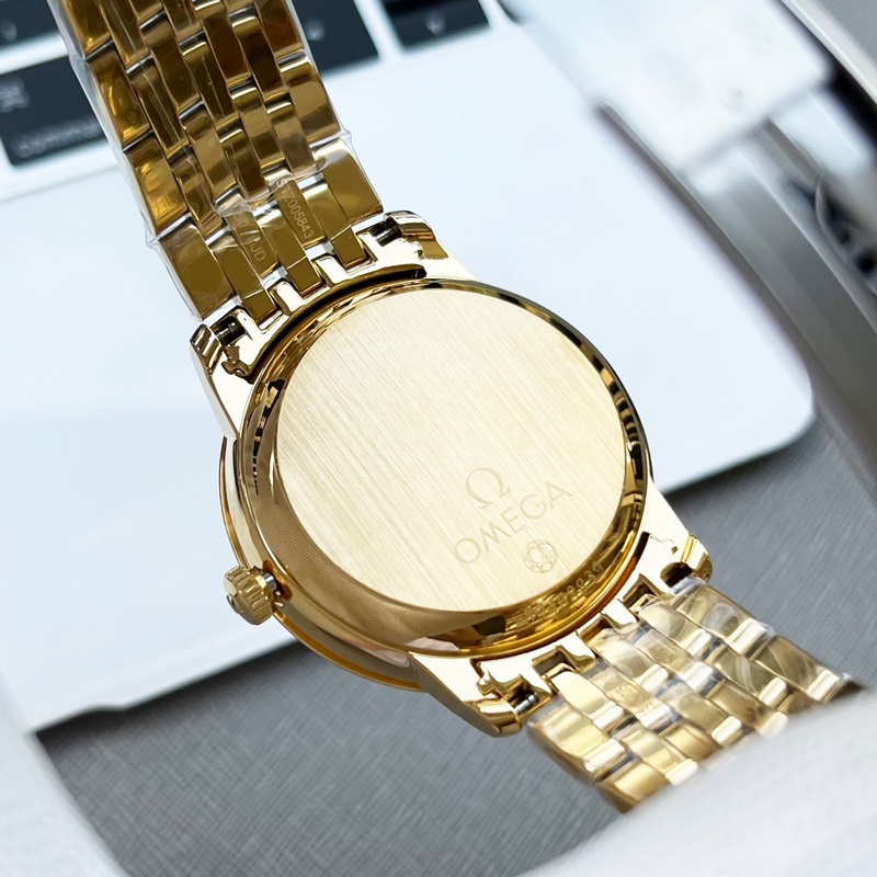 Omega De Ville Co-Axial Men's Replica Watch Genuine Taiwan V Factory Sunburst Dial-6