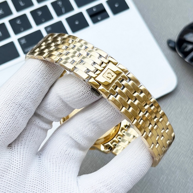 Omega De Ville Co-Axial Men's Replica Watch Genuine Taiwan V Factory Sunburst Dial-7