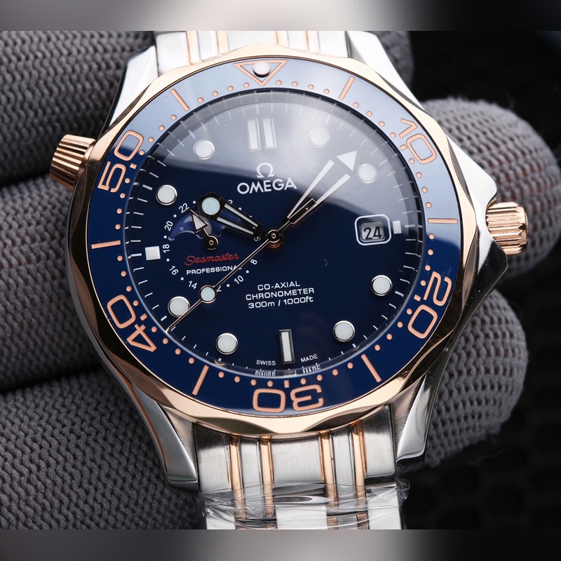 Omega Seamaster Moonphase Automatic with Super Luminous Feature-5