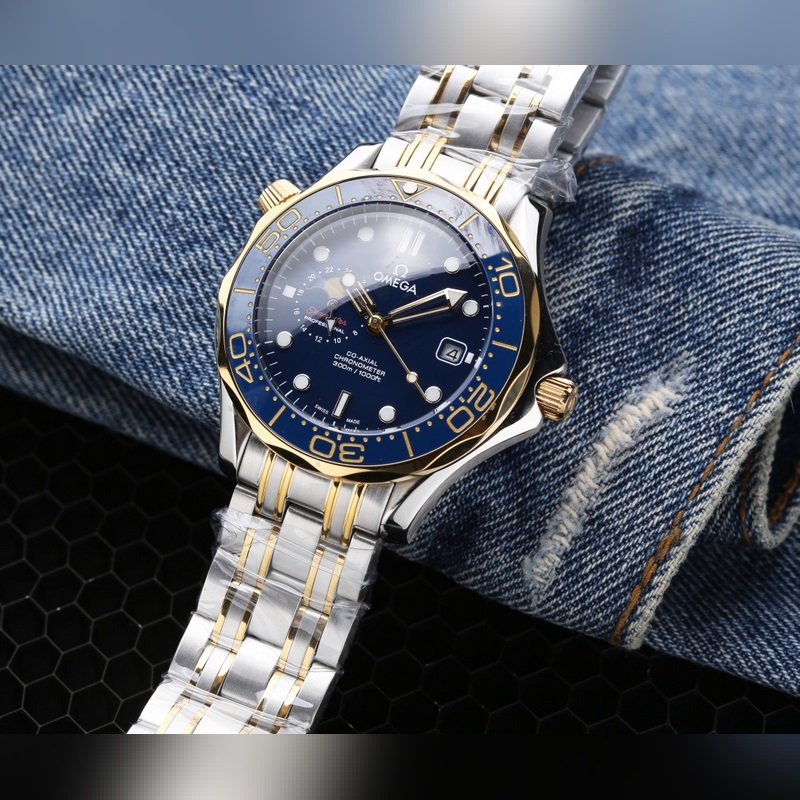 Omega Seamaster Moonphase Automatic with Strong Luminous Features-4