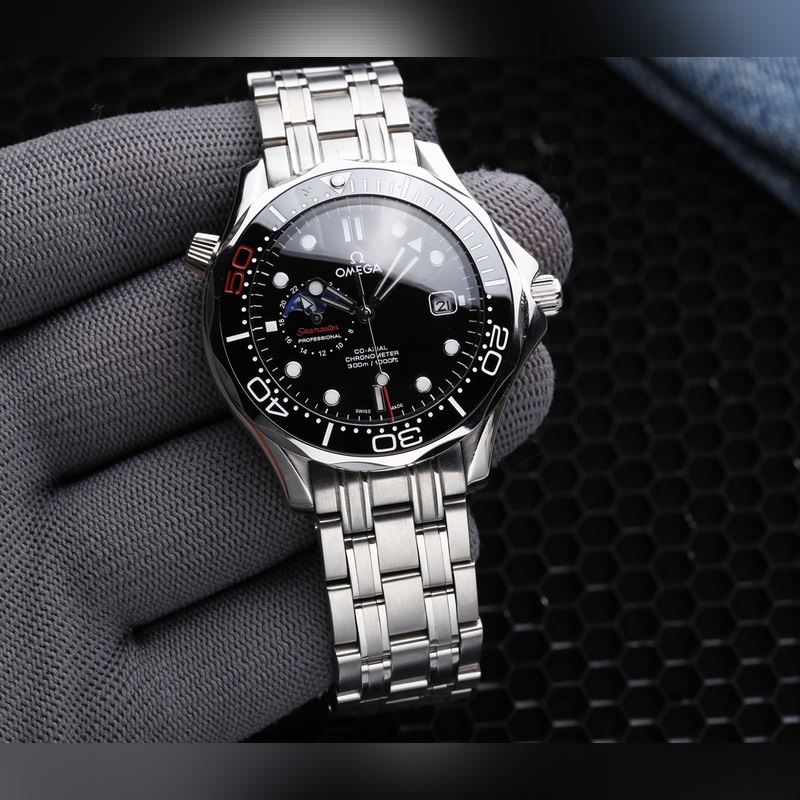 Omega Seamaster Moonphase Automatic with Super Luminous 9-Position Dial-3