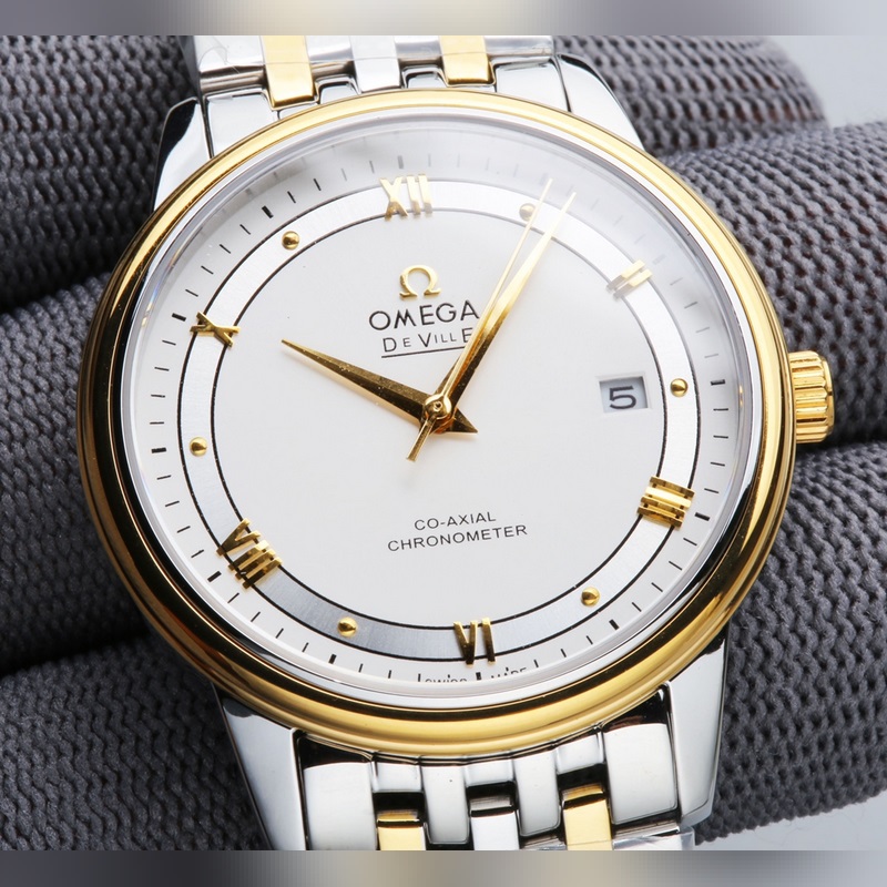 Omega De Ville Co-Axial 316L Stainless Steel Replica Watch-3