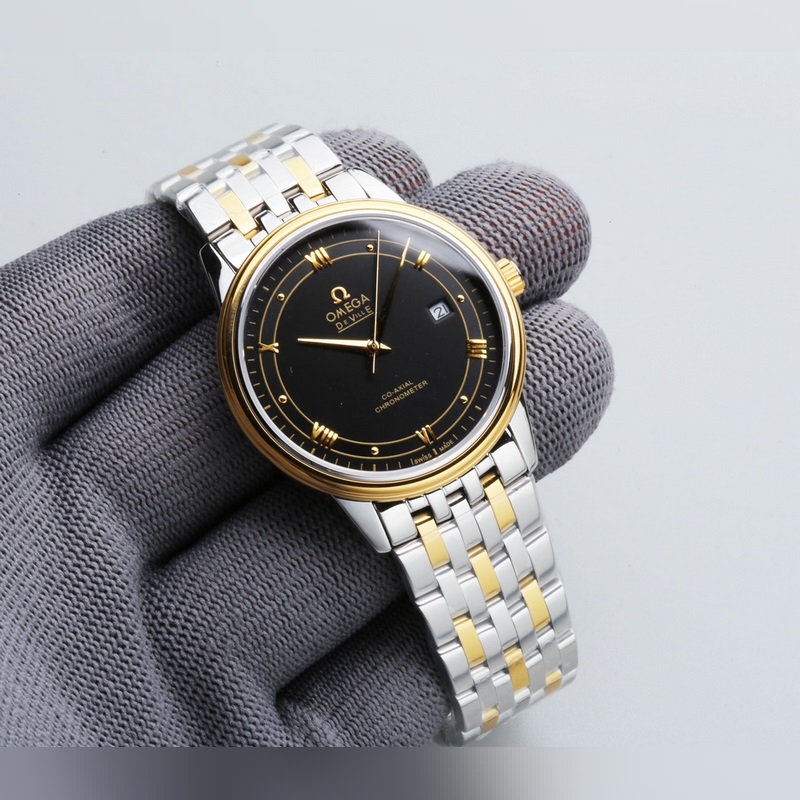 Omega De Ville Co-Axial 316L Stainless Steel Replica Watch-4