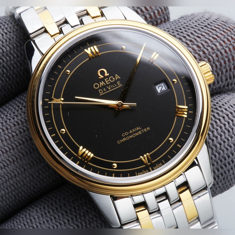 Omega De Ville Co-Axial 316L Stainless Steel Replica Watch-5