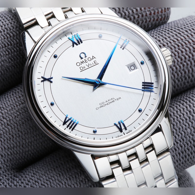 Omega De Ville Co-Axial 316L Stainless Steel Replica Watch-3