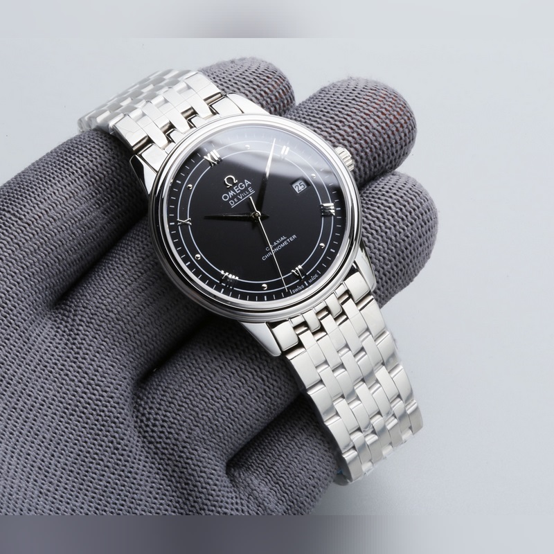 Omega De Ville Co-Axial 316L Stainless Steel Replica Watch-4