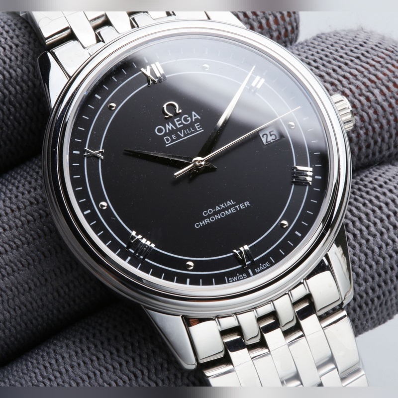 Omega De Ville Co-Axial 316L Stainless Steel Replica Watch-5