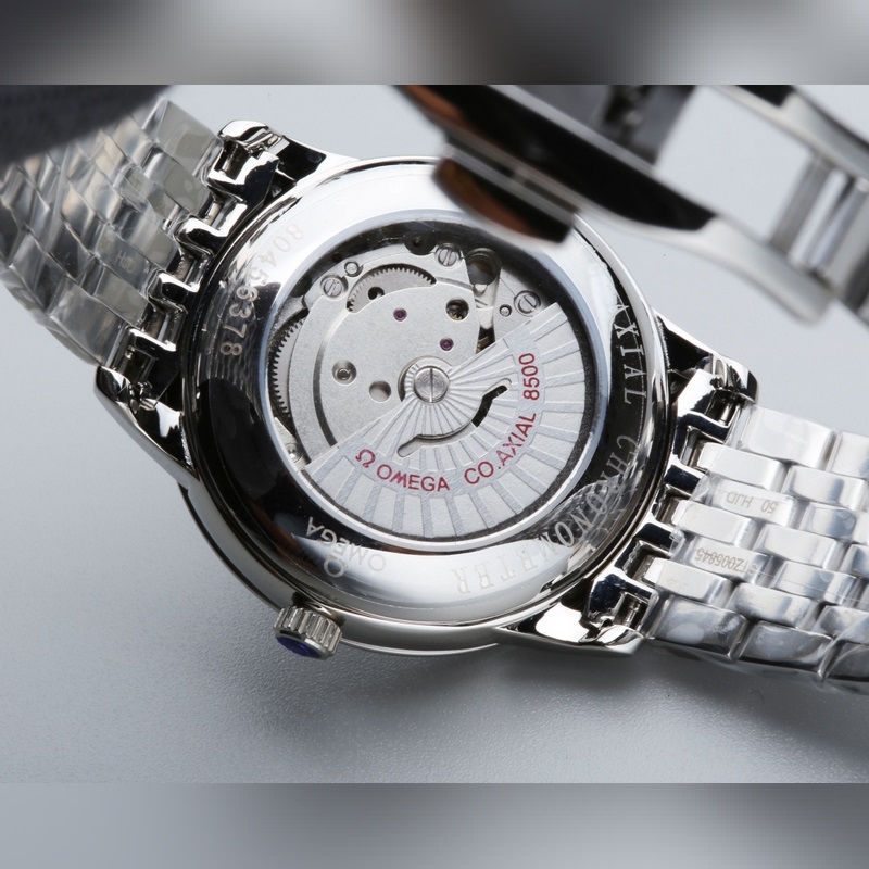 Omega De Ville Co-Axial 316L Stainless Steel Replica Watch-8