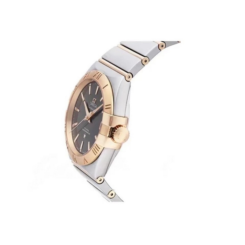 Omega Constellation Double Eagle Men's Replica Watch with Citizen 8215 Movement-5