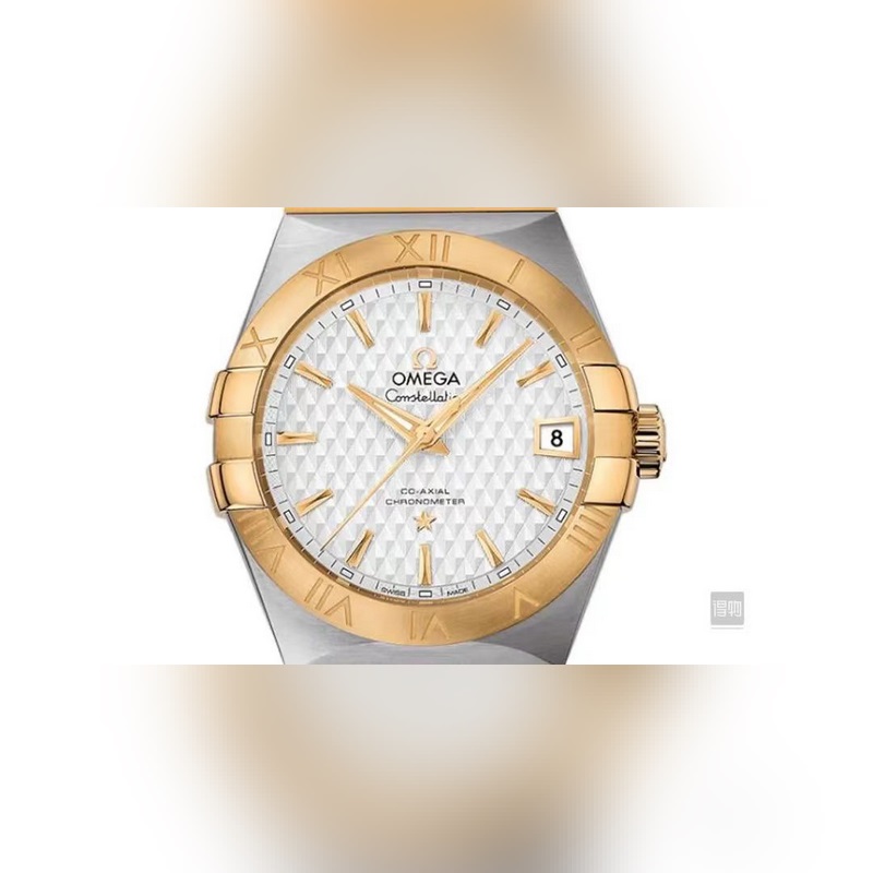 Omega Constellation Double Eagle Men's Replica Watch with Citizen 8215 Movement-2