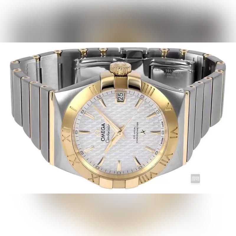 Omega Constellation Double Eagle Men's Replica Watch with Citizen 8215 Movement-3