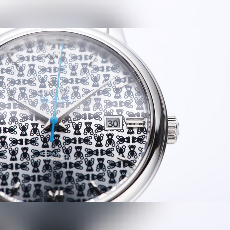 Omega De Ville Series V-Factory Obis Bear Sapphire Crystal Durable Design-3