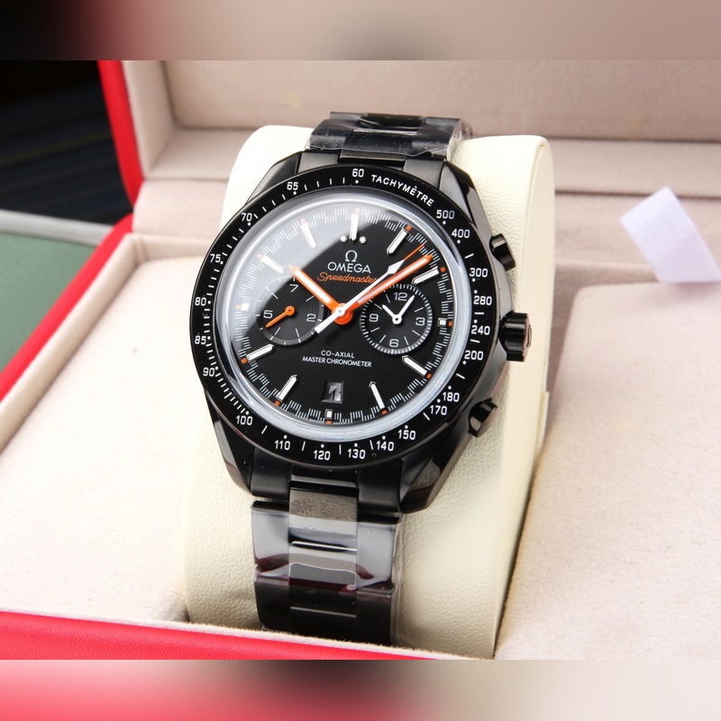 Omega Speedmaster Racing 42mm Stainless Steel Replica Watch with 904L Bracelet-3