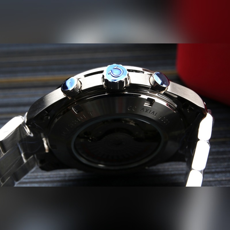 Omega Speedmaster Racing 42mm Stainless Steel Replica Watch with 904L Bracelet-6