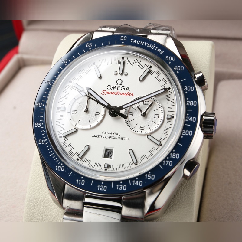 Omega Speedmaster Racing Series 42mm Stainless Steel Replica Watch Release-2