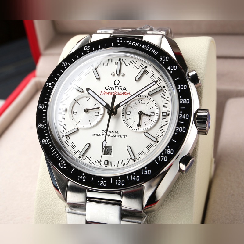 Omega Speedmaster Racing Series 42mm Stainless Steel Replica Watch Release-3