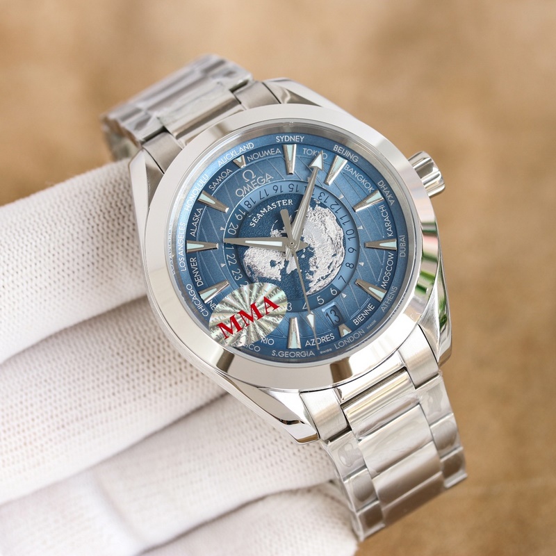 Omega Seamaster Worldtimer 220.92.43.22.99 Premium Quality MMA-1