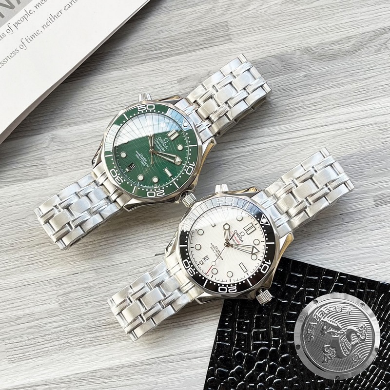 Omega Seamaster 300 Super Luminous Men's Replica Watch 2025 Upgrade-6