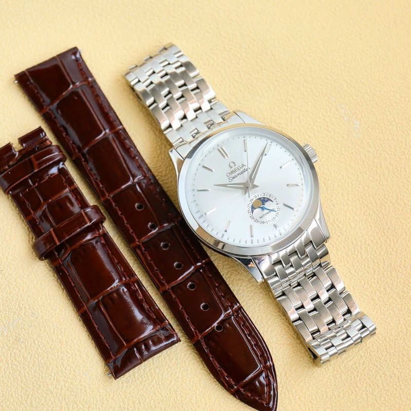 Omega Seamaster Aqua Terra Factory Order with Switch Ear Belt-4