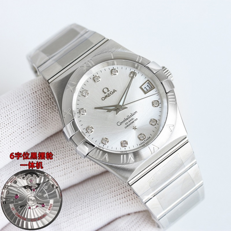 OMEGA Constellation 38mm Classic Timepiece with Distinction-1