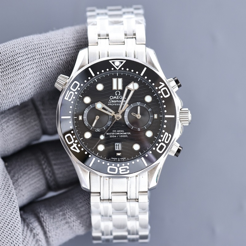 Omega Seamaster Automatic Ceramic Bezel High-End Custom Quality-4