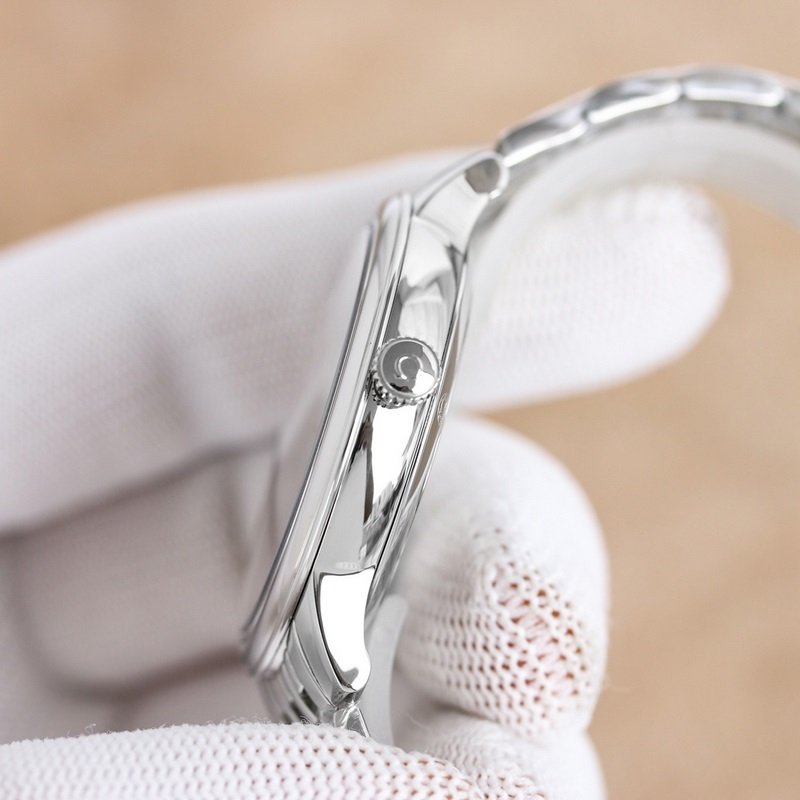 OM+Factory Omega De Ville 40mm Master Chronometer Replica Watch with Free Strap Premium Quality-5