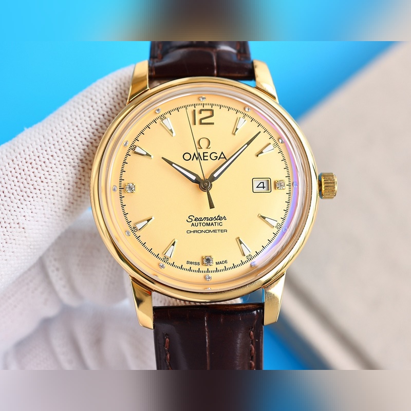 Omega Seamaster Ultra-Thin Automatic Men's Replica Watch 901 Movement 6-Month Craftsmanship-3