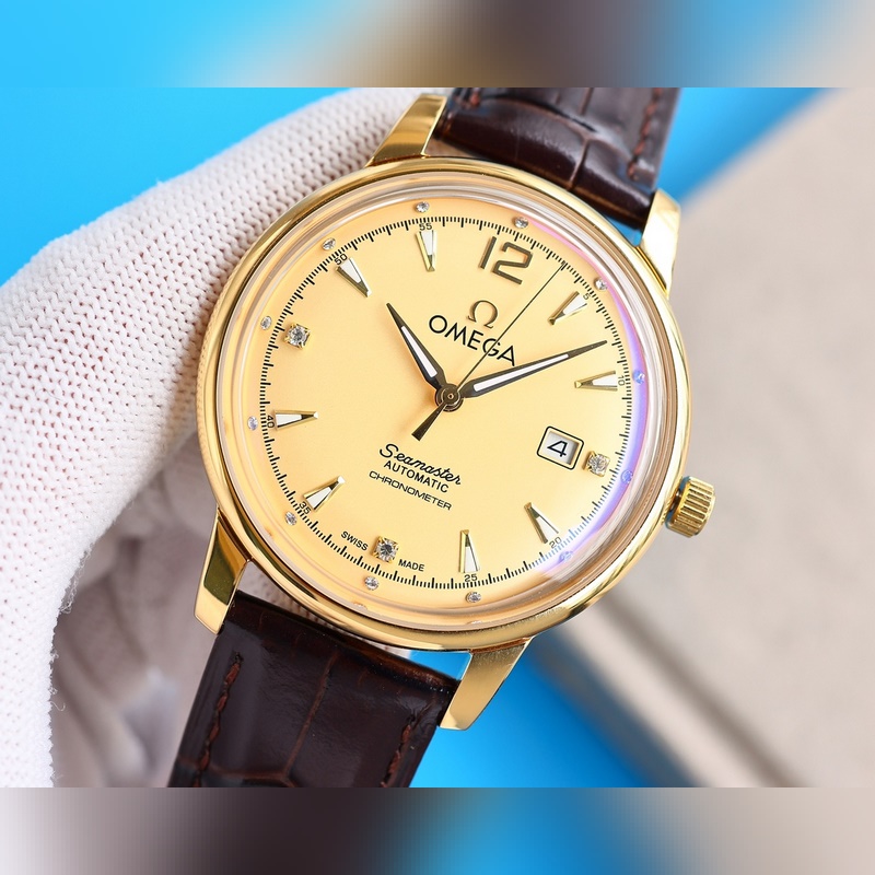 Omega Seamaster Ultra-Thin Automatic Men's Replica Watch 901 Movement 6-Month Craftsmanship-4