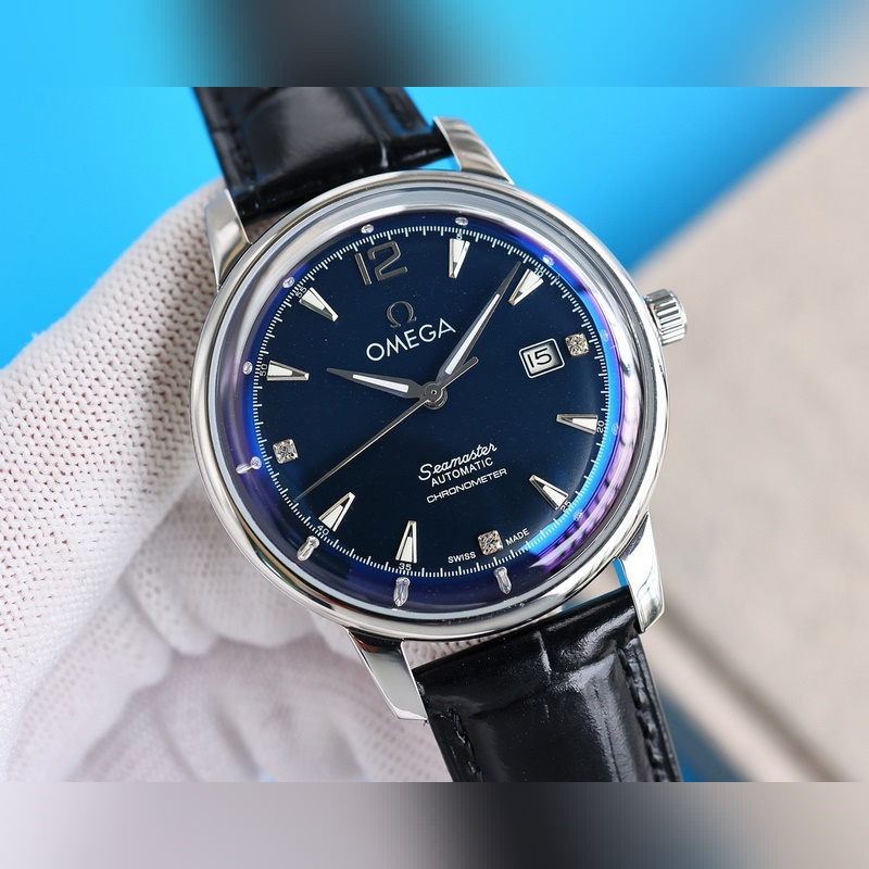 Omega Seamaster Ultra-Thin Men's Automatic Replica Watch 901 Movement 6-Month Craftsmanship-5