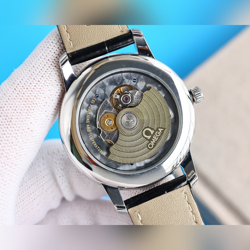 Omega Seamaster Ultra-Thin Men's Automatic Replica Watch 901 Movement 6-Month Craftsmanship-7