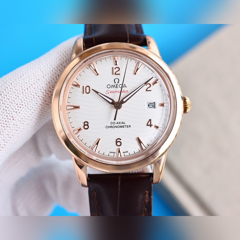 Omega Seamaster Ultra-Thin Men's Automatic Replica Watch 901 6-Month Craftsmanship-4