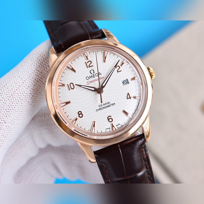 Omega Seamaster Ultra-Thin Men's Automatic Replica Watch 901 6-Month Craftsmanship-5