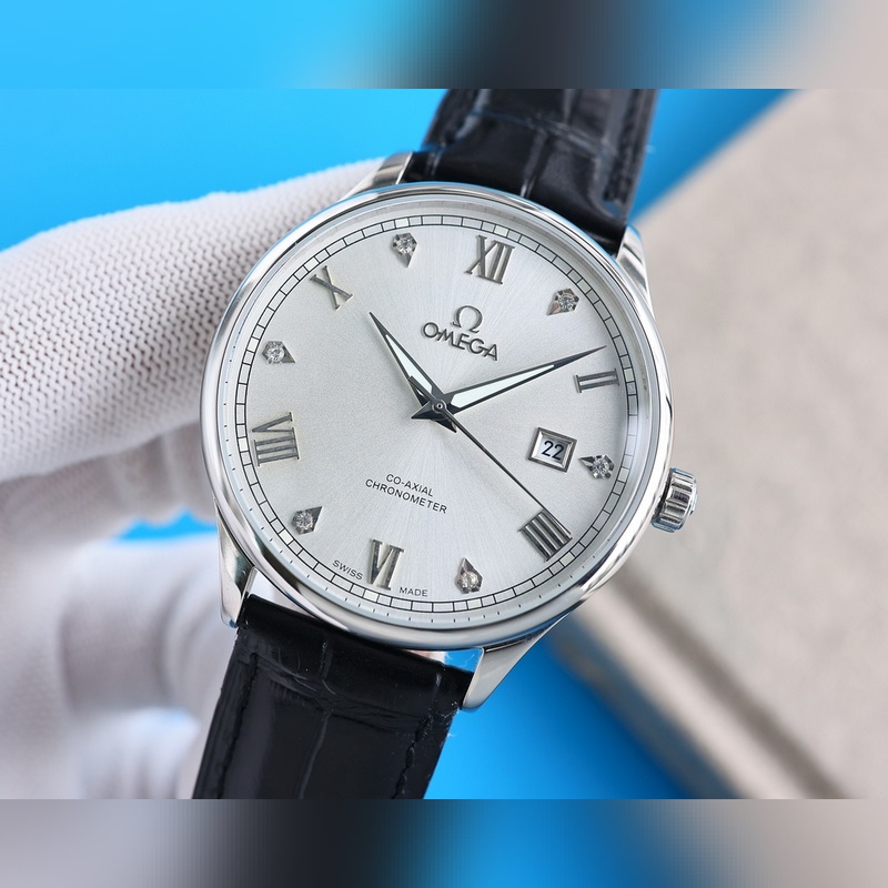 Omega Constellation Automatic Replica Watch Elegant Slim Design High-End Version-5