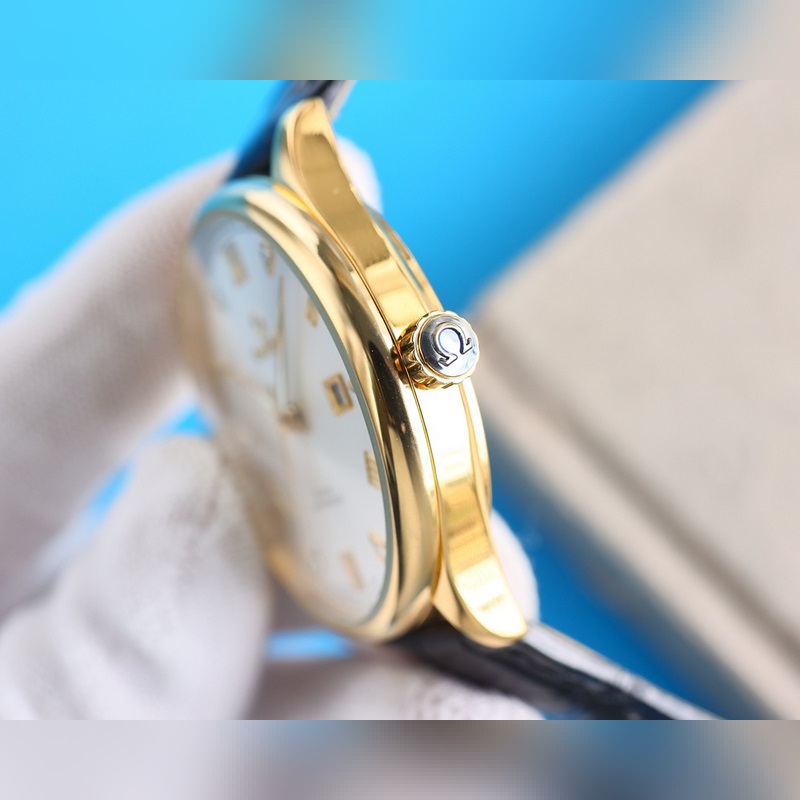 Omega De Ville Butterfly Series Premium Automatic Replica Watch Elegant Slim Design-6