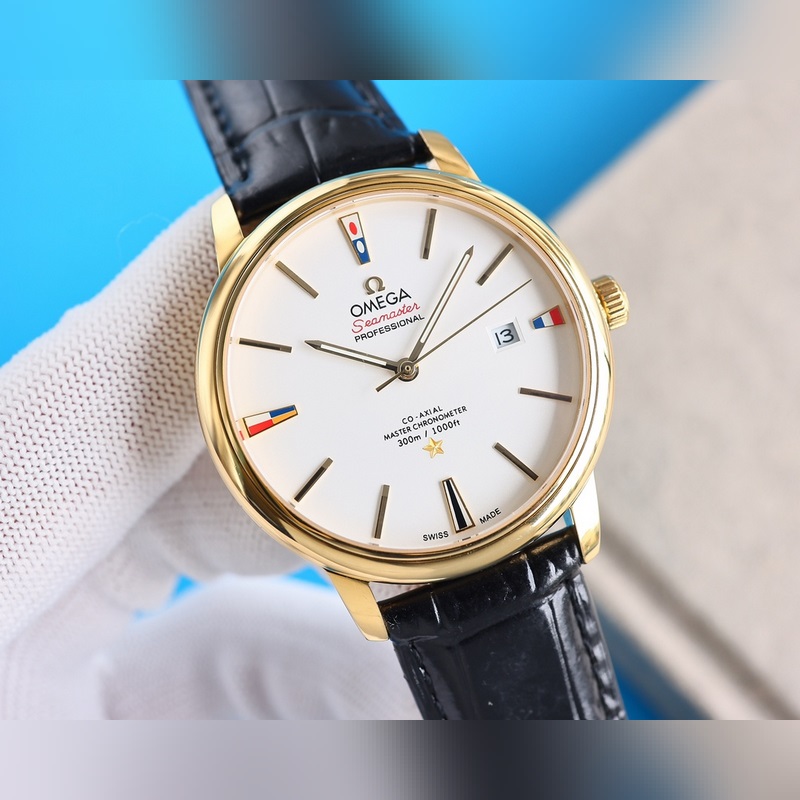 Omega Constellation Series Elegant Ultra-Thin Automatic Replica Watch High-End Version-2