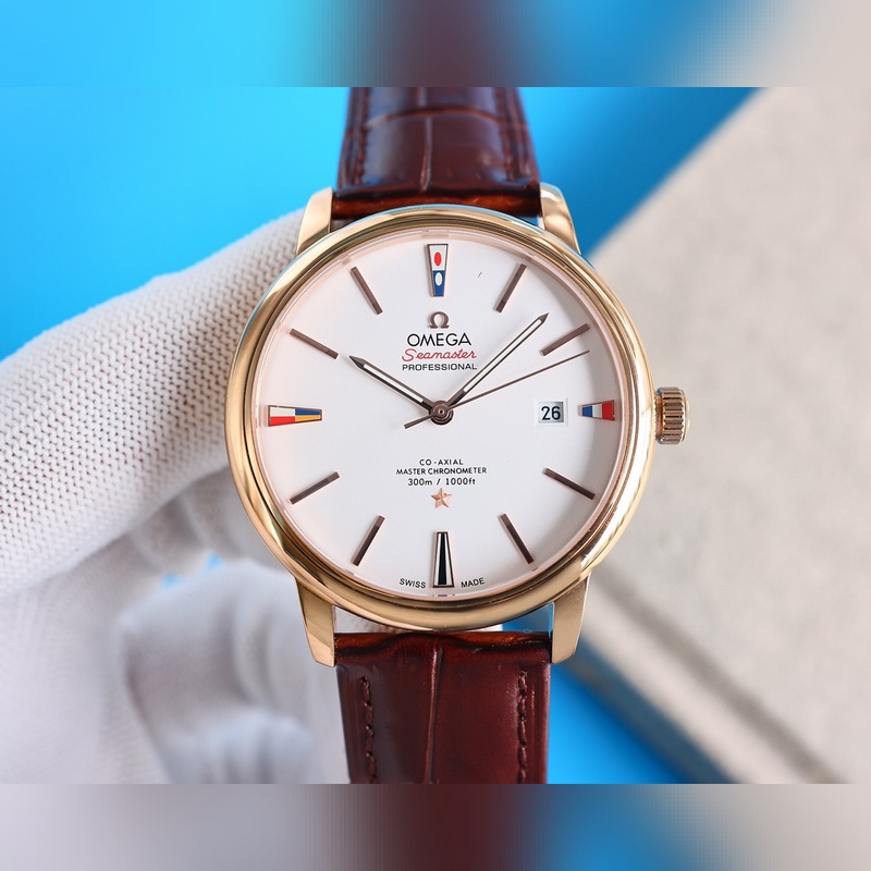 Omega De Ville Prestige Automatic Replica Watch Elegant Slim High-End Version-2