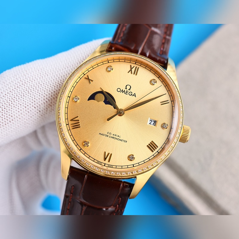 Omega De Ville Slim Automatic Men's Replica Watch Imported Original 6-Month Development-3