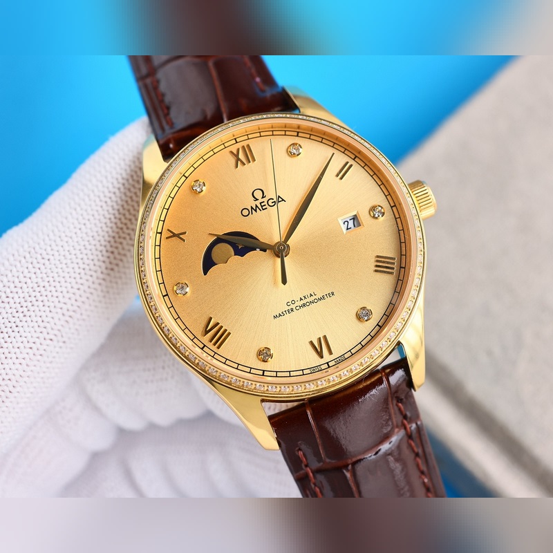 Omega De Ville Slim Automatic Men's Replica Watch Imported Original 6-Month Development-4