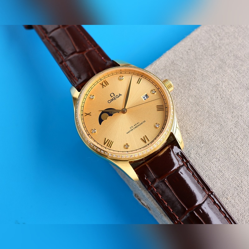 Omega De Ville Slim Automatic Men's Replica Watch Imported Original 6-Month Development-5