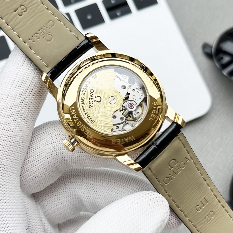 Omega De Ville Prestige Automatic Replica Watch Elegant Slim Design High-End Version-6