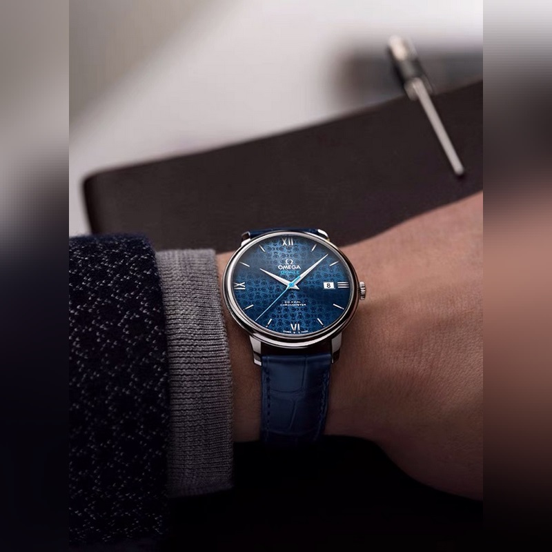 Omega De Ville DE VI 120m Water-Resistant Luxury Replica Watch-2