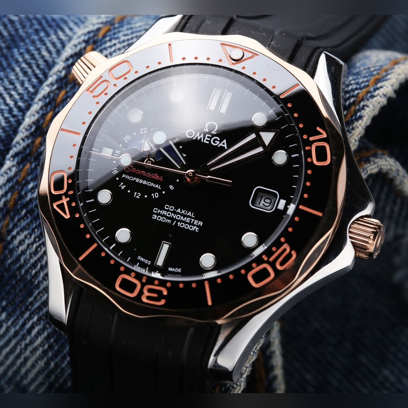 Omega Seamaster Moonphase Automatic with Super Luminous 9-Position Dial-1