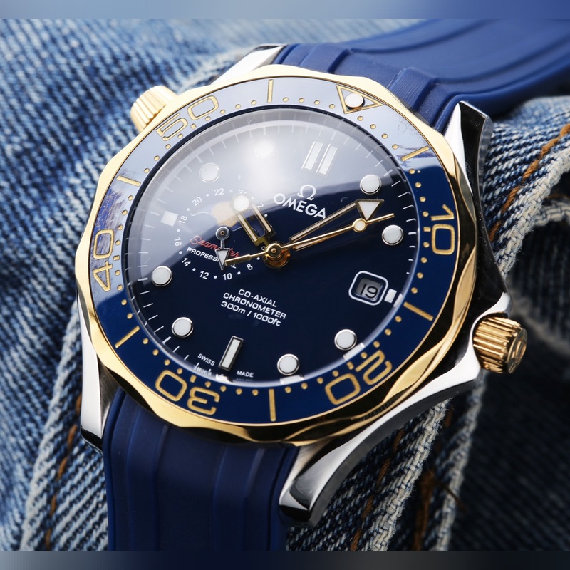 Omega Seamaster Moonphase Automatic with Super Luminous 9-Position Dial-5